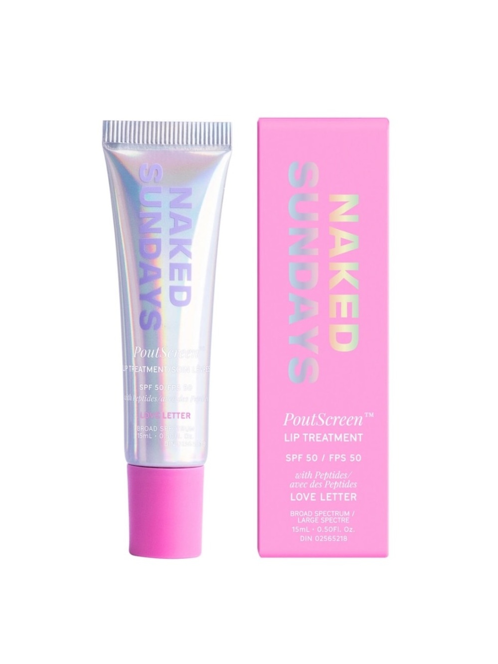 Naked Sundays PoutScreen Lip Treatment - Pink